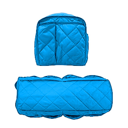 14 Pocket Sofa Armrest Organizer Remote Control Holder Storage Bag for Recliner Couch Armchair Blue