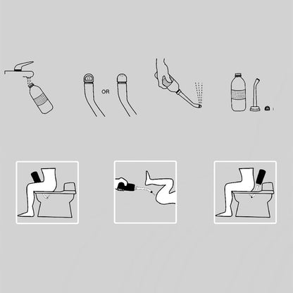 Portable Bidet Sprayer Peri Bottle Handheld Personal Bidet Bottle for Postpartum Perineal Care