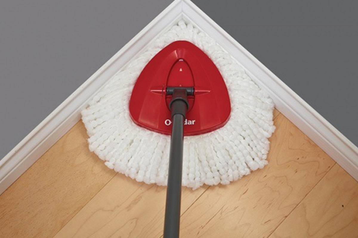 6Pcs Spin Mop Replacement Head Microfiber Mop Refill for Ocedar Vileda Triangle Swivel Mops