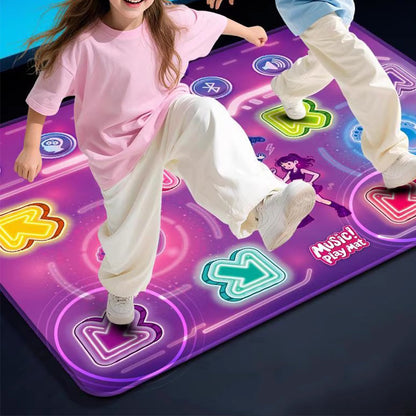 Dance Mat with 5 Modes Electronic Music Dance Pad