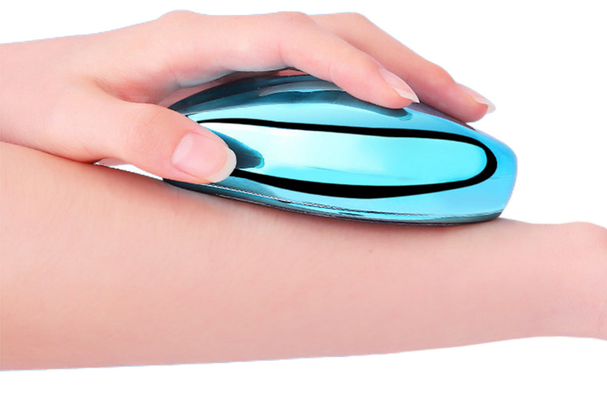 Portable Reusable Crystal Skin Epilator For Women And Men Legs Back And Body-Blue