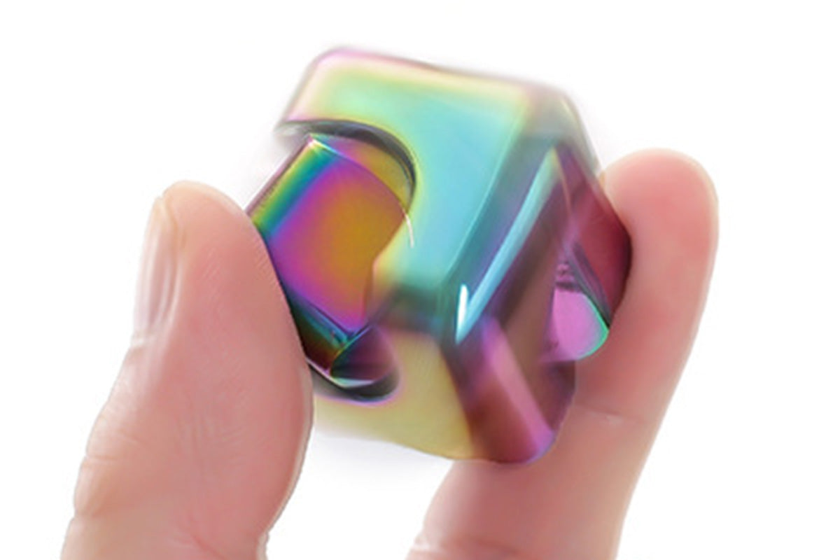 2Pcs Fidget Spinner Toys Cube Infinity Cube Anxiety Fidget Sensory Toy for Adults