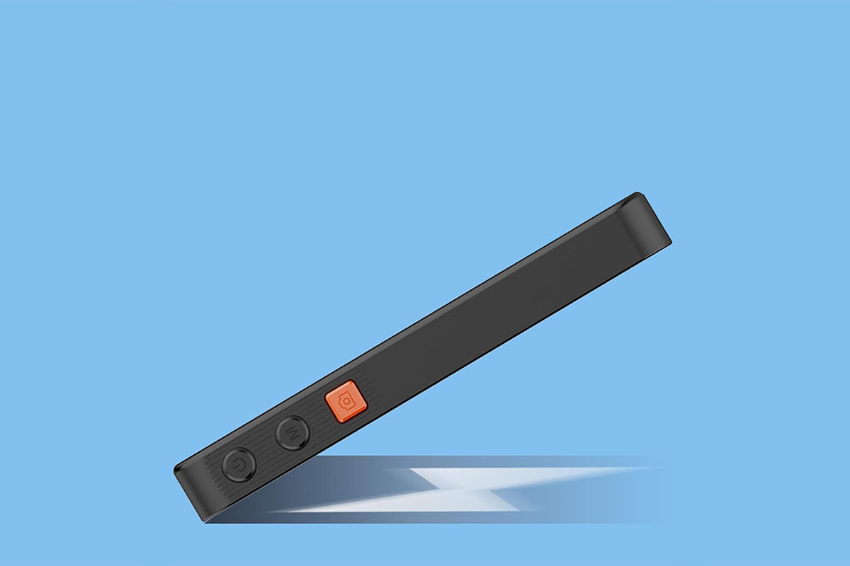 Vlog Selfie Monitor Screen Attractive Back Camera Monitor for Vlog Live TikTok-Black