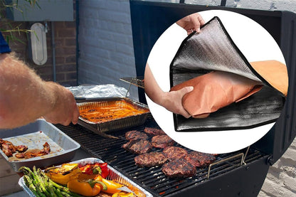 Reusable Zippered Large Capacity BBQ Meat Resting Blanket