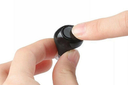 Hearing Aid Invisible Digital In-Ear Enhancer Sound Voice Amplifier Rechargeable-Black