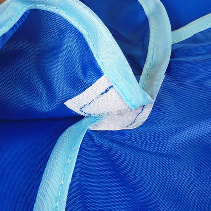 Kids Art Smock Waterproof Painting & Craft Apron for Children Also for Cooking Blue