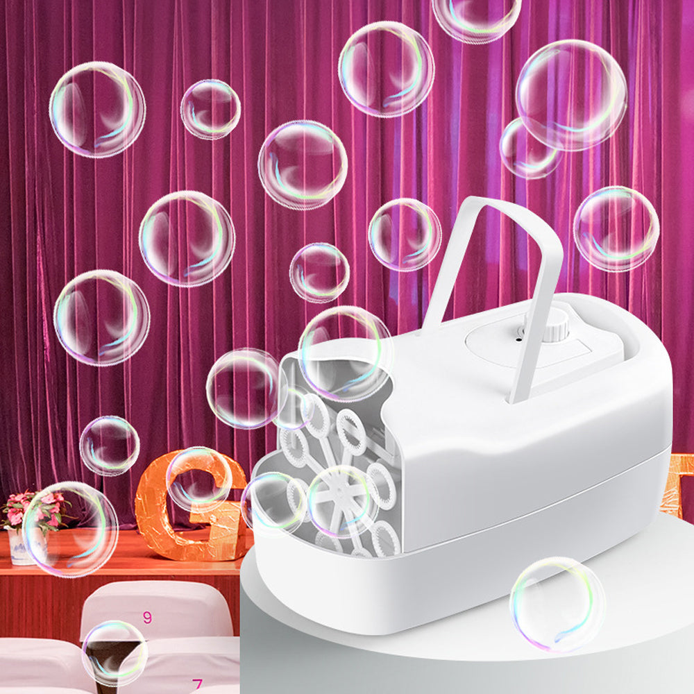 Electric Automatic Bubble Machine Bubble Blower Bubble Maker Party Stage Supplies