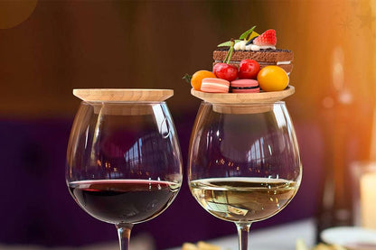 2 Pieces Wine Glass Charcuterie Toppers