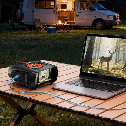 Infrared Night Vision Binoculars for Long Range Outdoor Observation