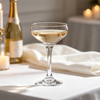 6Piece Martini Coupe Cocktail Glass Set 235ml