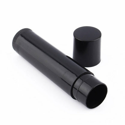 100 PCS  5g Twist Up Plastic Lipstick Containers -Black