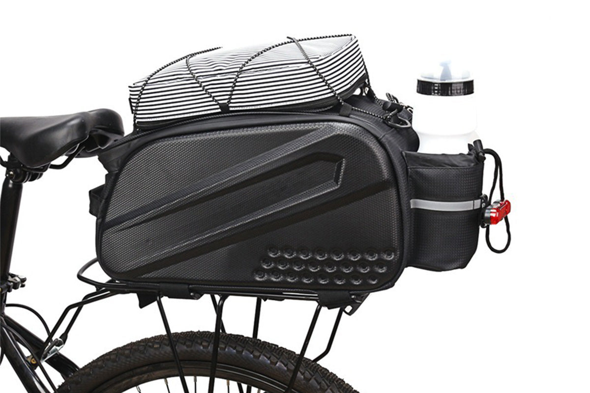 10L Large Capacity Bike Rack Bag Trunk Rear Rack Bag Biking Accessories Gear