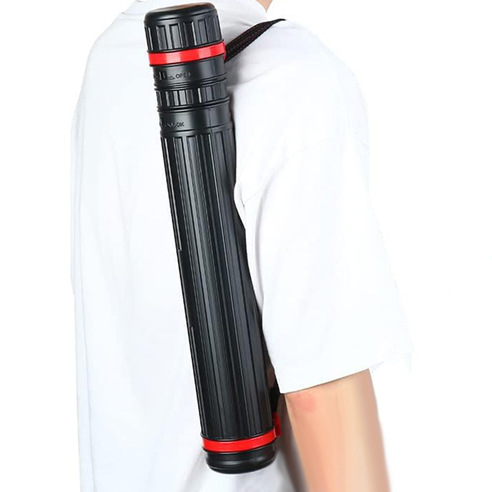 Water Resistant Telescopic Art Tube with Shoulder Strap