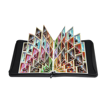 900-Slot Card Binder PU Collection Binder Collector Album for Game Sports Cards