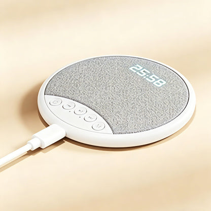 White Noise Machine Bluetooth 5.4 Pillow Speaker for Sleeping Travel