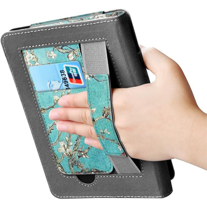 Case for Kindle Paperwhite 6 with Hand Strap Stand 7 Inch-Green