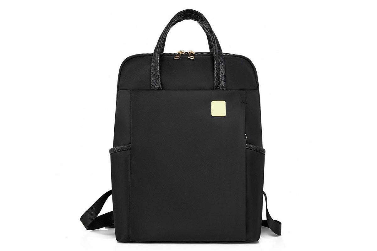 Laptop Backpack for 13.3-inch Laptops Water-resistant Multiple Compartments Laptop Bag -Black