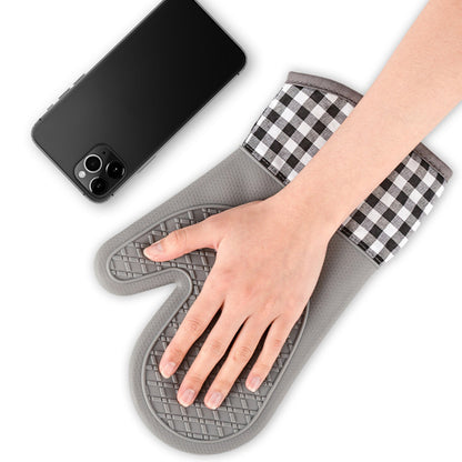 4Pcs Silicone Oven Mitts and Pot Holders for Cooking
