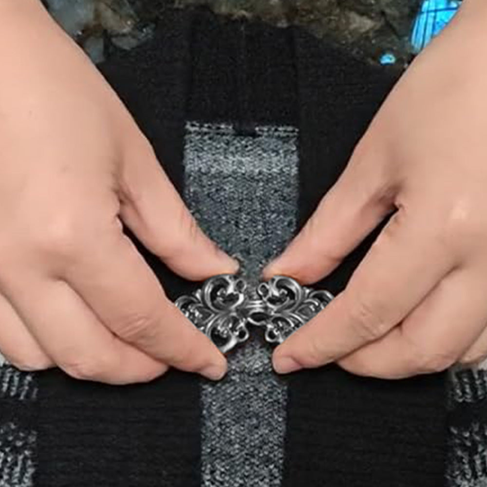 4 PCS Vintage Sweater Clips for Shawl Dress