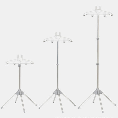 Foldable Garment Steamer Stand Adjustable Clothes Steaming Rack with Storage Bag