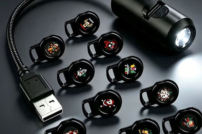 USB Powered Christmas Projector Light - 10 Slides