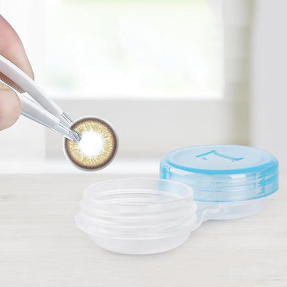 50 Pcs Set Leak-proof Contact Lens Cases Multiple Color Contact Cases for Home and Travel