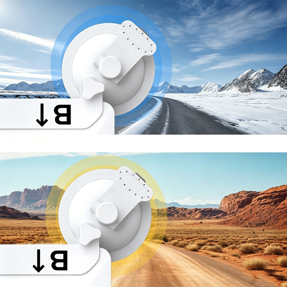 Adjustable Suction Cup Mount for Starlink Mini--White