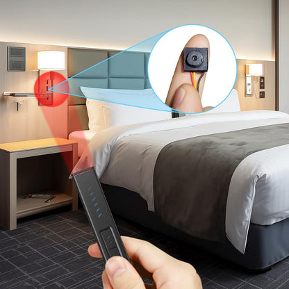 4-Mode Hidden Camera Detector Anti Spy Camera Finder for Travel Car Bathroom Office Hotel