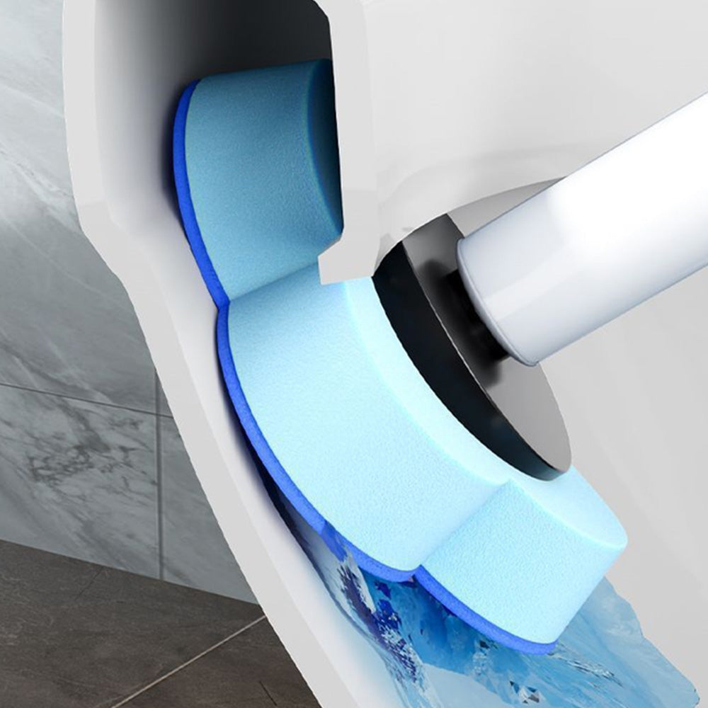 50Pcs Replacement Sponge Head Toilet Cleaning Wand Kit