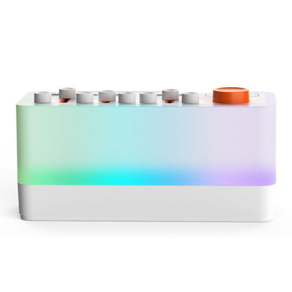 Bluetooth RGB White Noise Speaker DIY Sleep Sound Machine with 8 Nature Sounds and  Timer