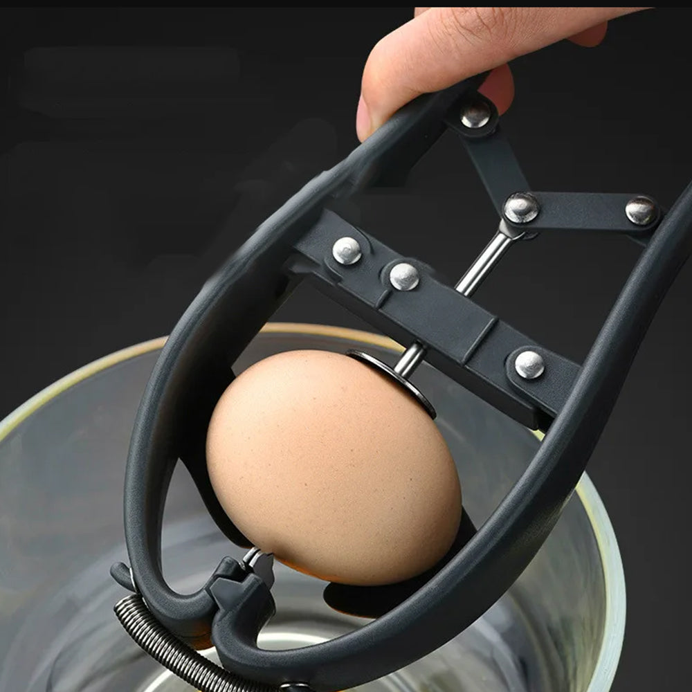Egg Cracker Egg Separator  Handheld Egg Opener Kitchen Gadget