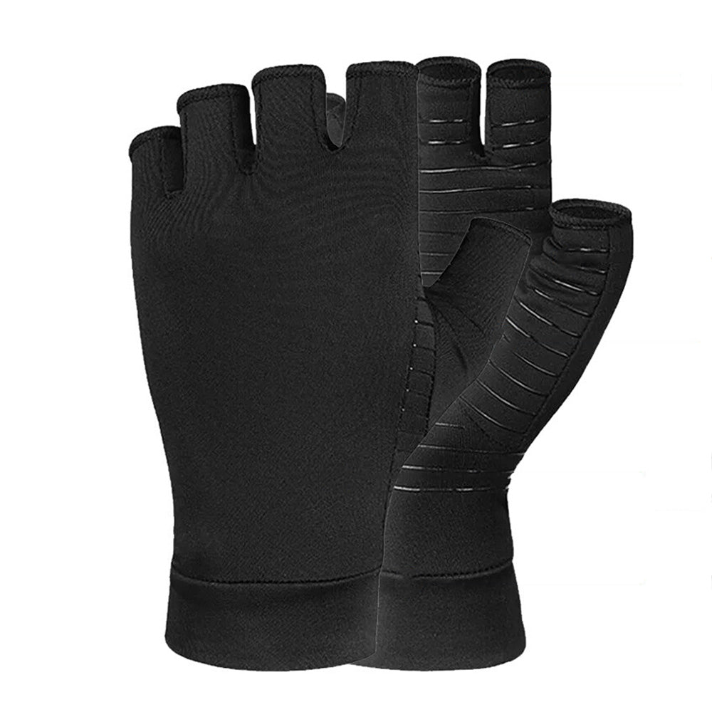 Copper Infused Compression Arthritis Gloves Wrist Finger Joint Pain Relief for Men Women
