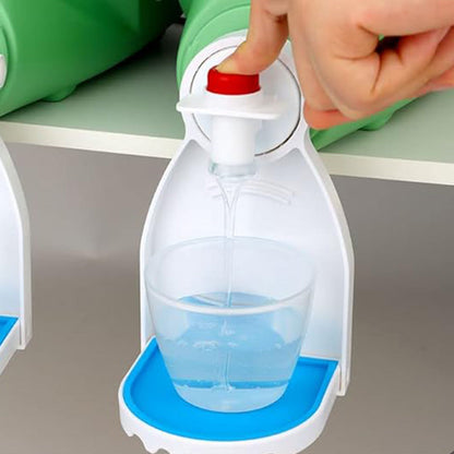 2 Pcs Laundry Detergent Cup Holder with Removable Silicone Pad Foldable Drip Cup Trays