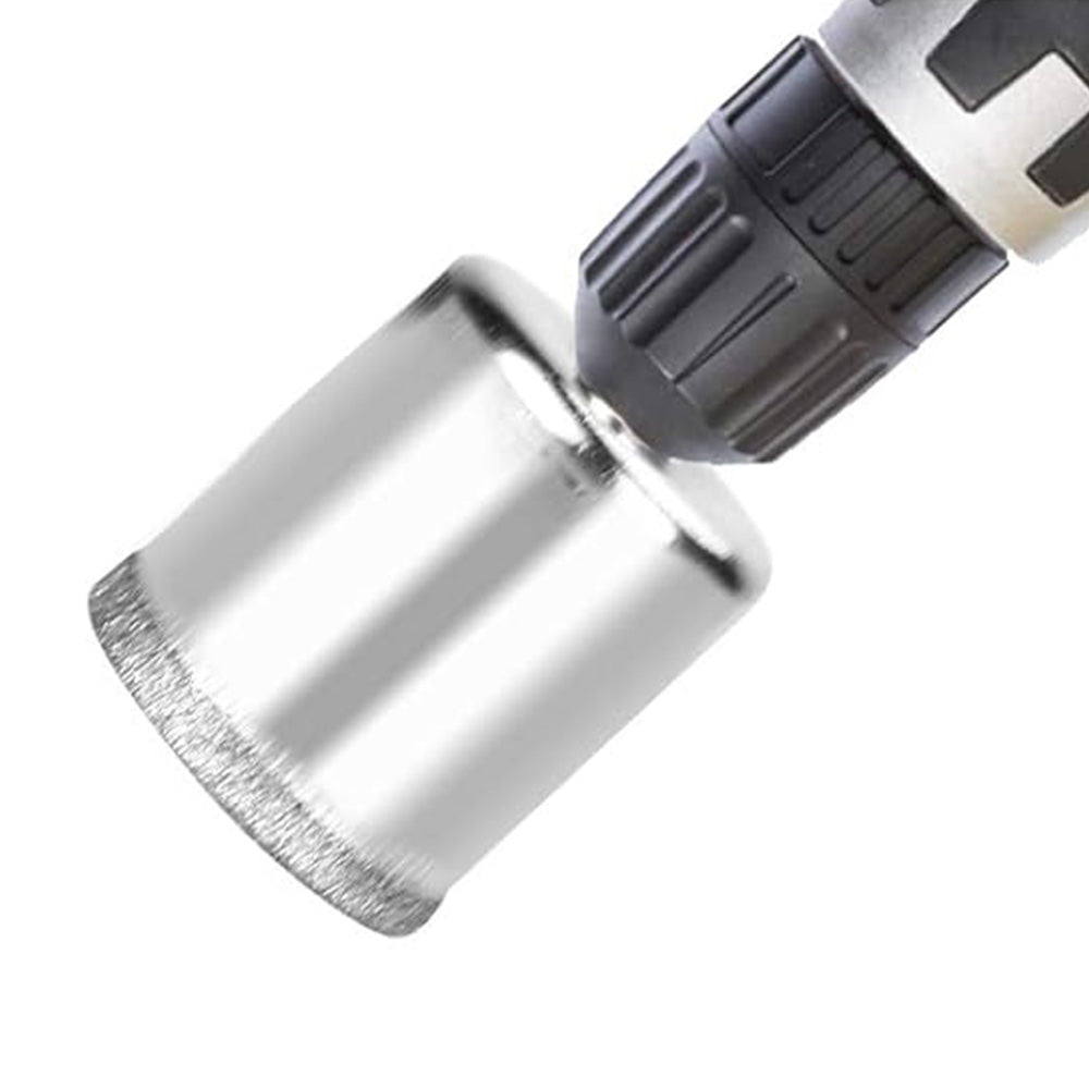 15 PCS Drill Bit Set for Glass Tile  Precision Hole Saws 0.6-0.05cm