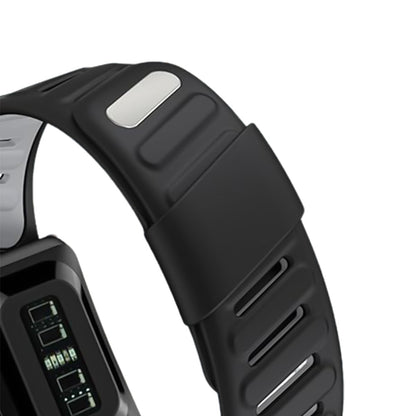 Silicone Sport Band for Whoop 5.0 Waterproof Replacement Wrist Strap Black