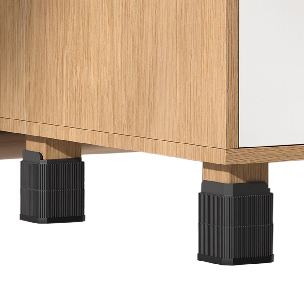 Adjustable Furniture Leg Riser Pads Heavy-Duty Risers for Sofa Bed & Desk