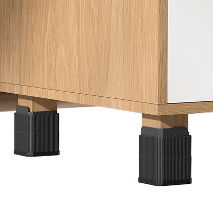 Adjustable Furniture Leg Riser Pads Heavy-Duty Risers for Sofa Bed & Desk