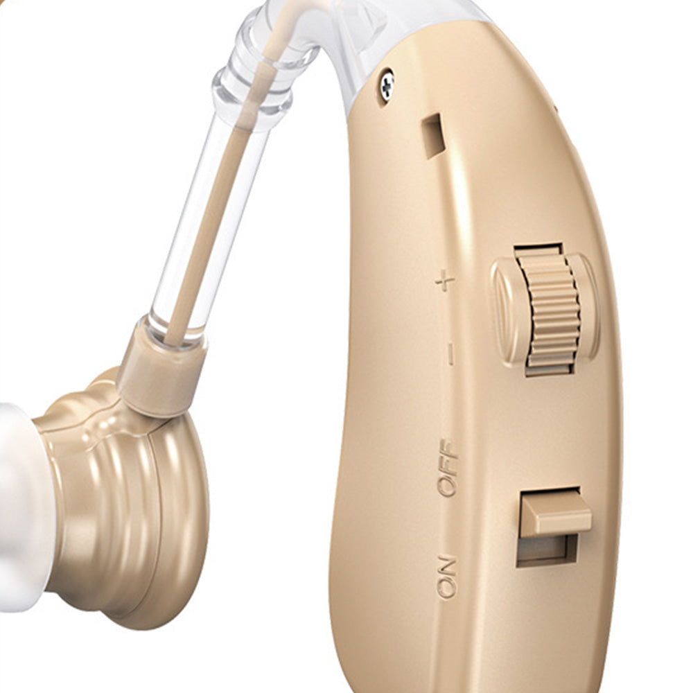 Rechargeable Hearing Aids Sound Amplifier with Noise Canceling Function for Weak Hearing Seniors