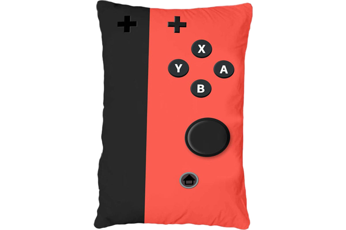 4Pcs Soft Gaming Throw Pillow Case Cushion Cover Polyester Gaming Decorative Pillowcase-Blue And Red