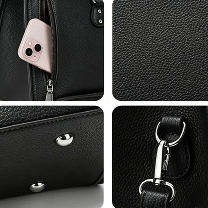Tote Bag Insulated Lunch Compartment for 15.6 Inch Laptop