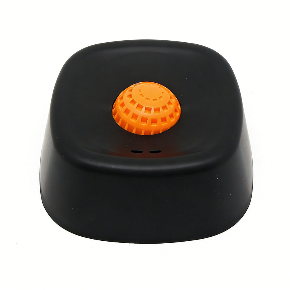 Slow Feeder Dog Bowls With Rolling Ball For Liquid Treat Training Bowl-Black