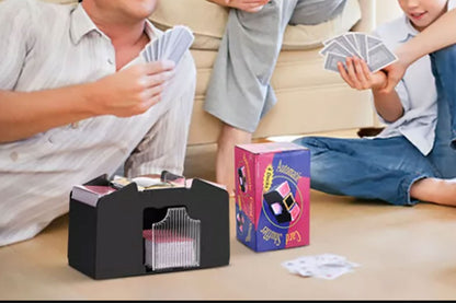 4 Deck Casino Automatic Card Shuffler USB Card Shuffling Machine For Poker Card Games