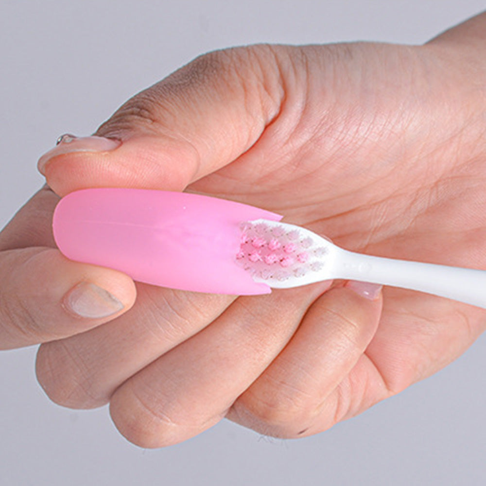 8 Piece Toothbrush Covers with Storage Case