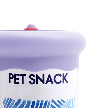 5Pcs Reusable Pet Wet Food Can Covers Silicone Can Lids for Dog Cat Food - Dog Shape