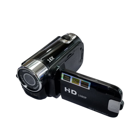 Video Camera 16MP Camcorder with 16x Digital Zoom-Black