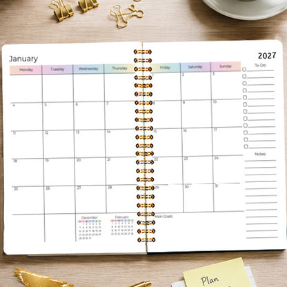 2 Pack 2027-2030 Monthly Planner A5 Four-Year Planner with To-Do List Notes Cat Floral