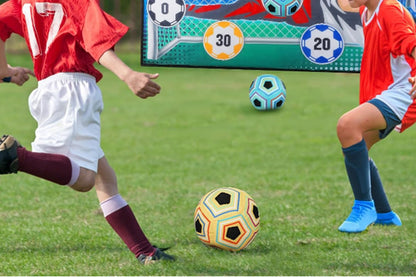 Portable Soccer Goal Set - Yellow