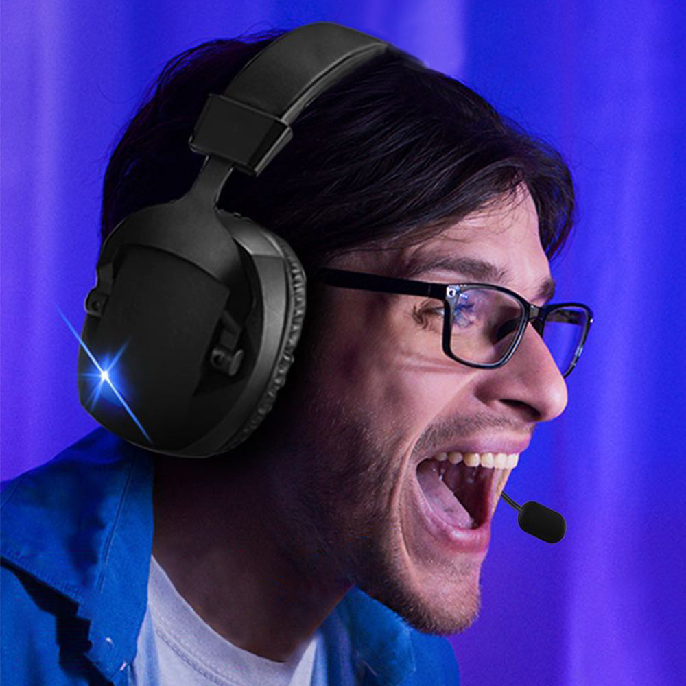 3-in-1 Wireless Gaming Headset 2.4G Bluetooth Computer Headphone with Mic for PS5 PS4 Console