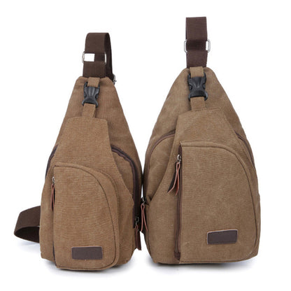 Men's Crossbody Bag Chest Sling Bag for Travel Hiking