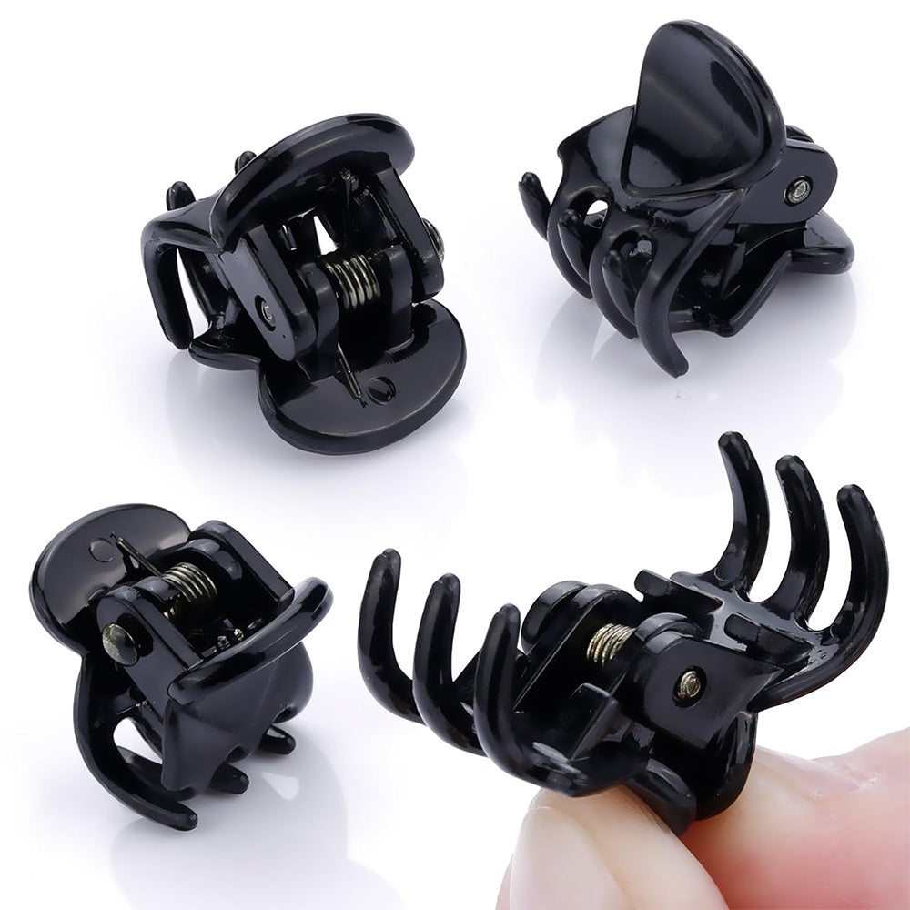 24Pcs Mini Hair Claw Clips Small Non Slip Hair Clips for Bangs Styling
